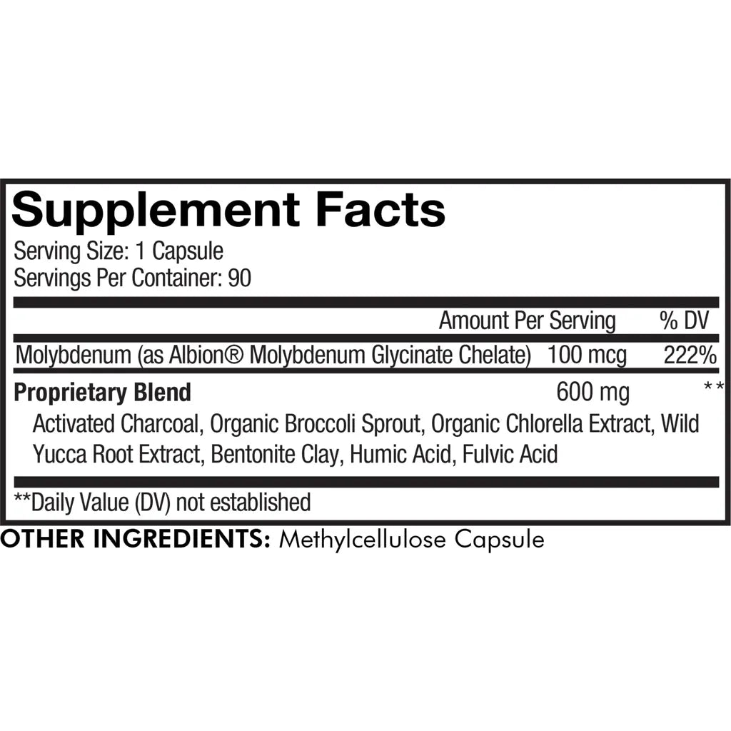 Binder+ Full Spectrum by Codeage Supplement Facts