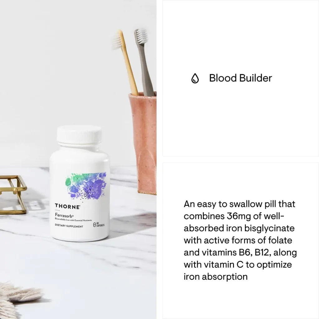 Ferrasorb by Thorne Graphic