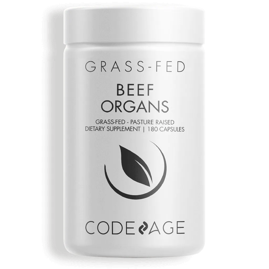 Grass Fed Beef Organs by Codeage