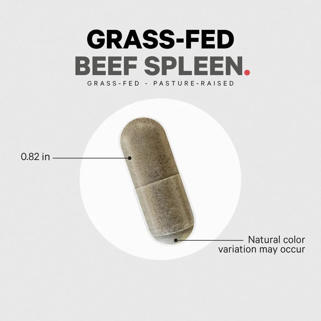 Grass Fed Beef Spleen by Codeage Example Supplement