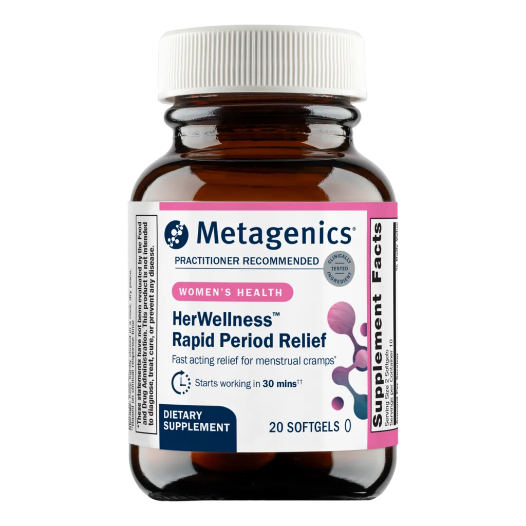 HerWellness Rapid Period Relief by Metagenics