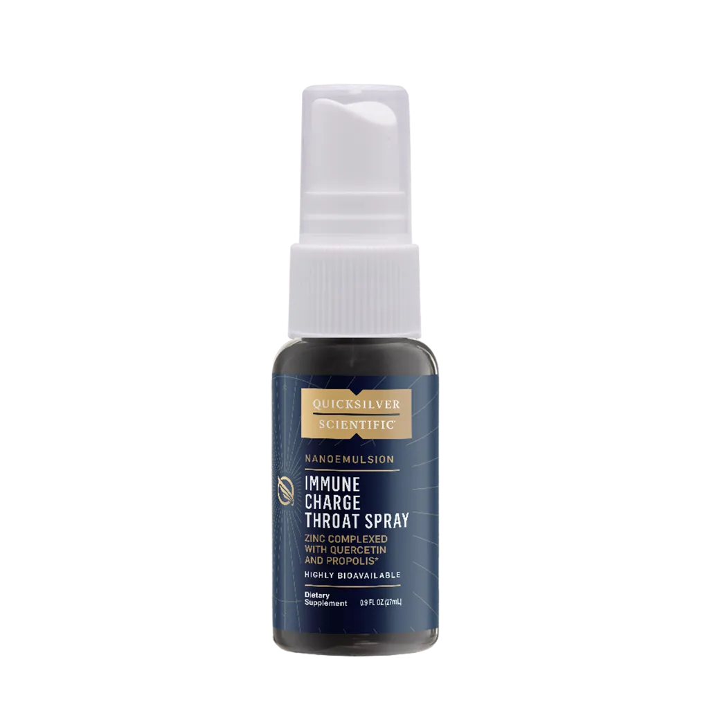 Immune Charge+ Throat Spray by Quicksilver Scientific