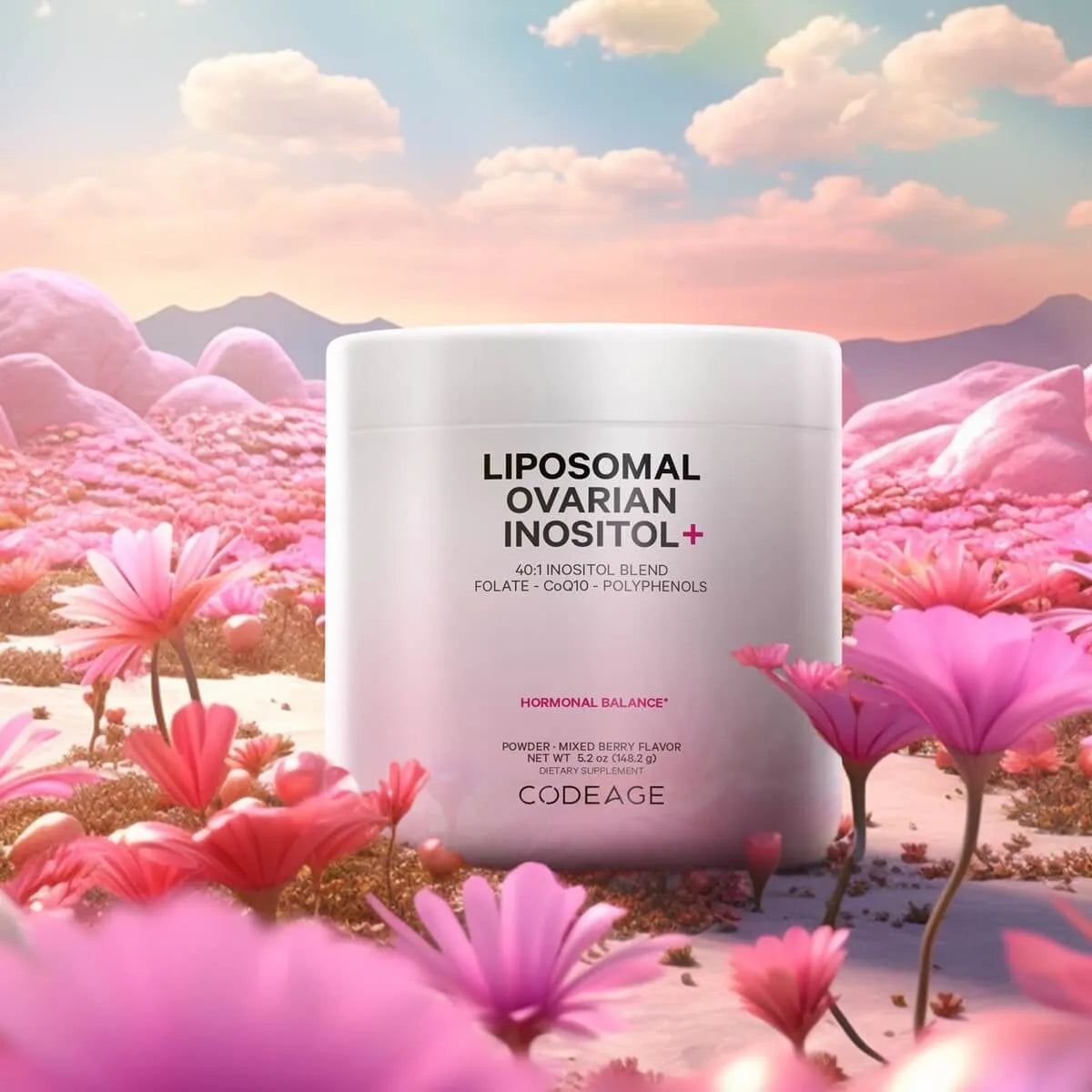 Liposomal Ovarian Inositol+ by Codeage