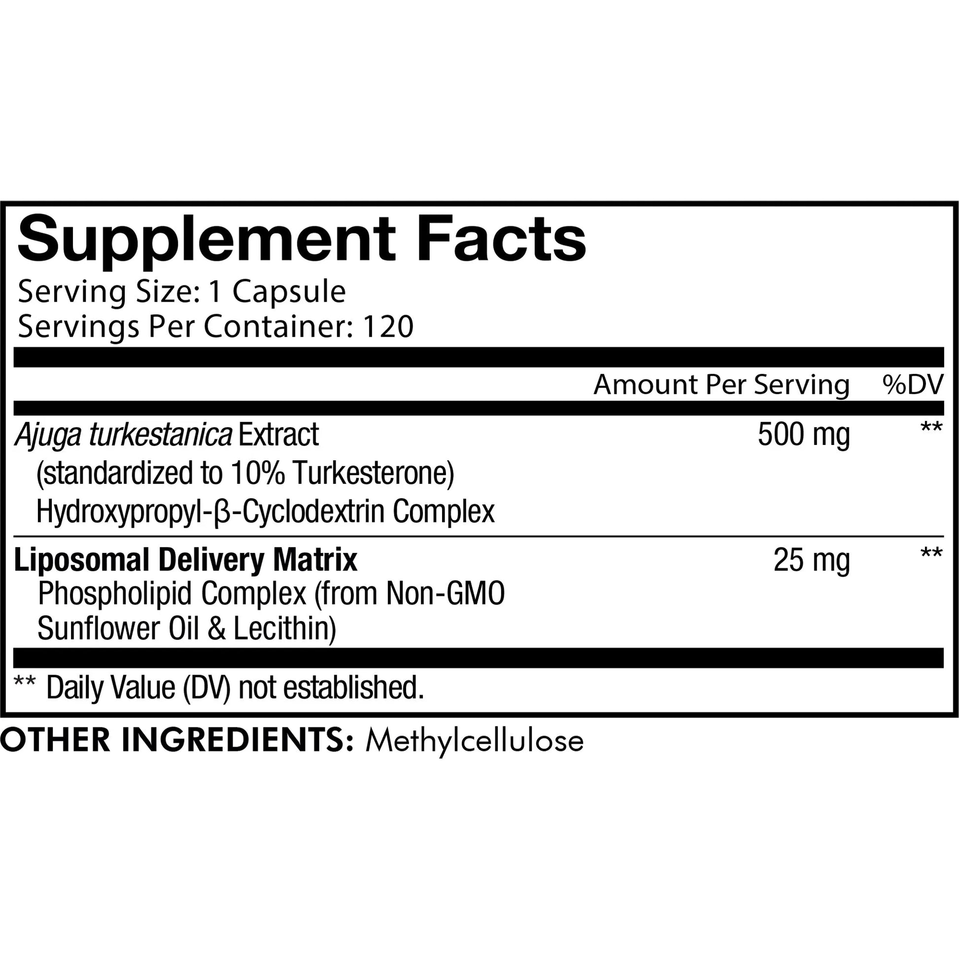 Liposomal Turkesterone+ by Codeage