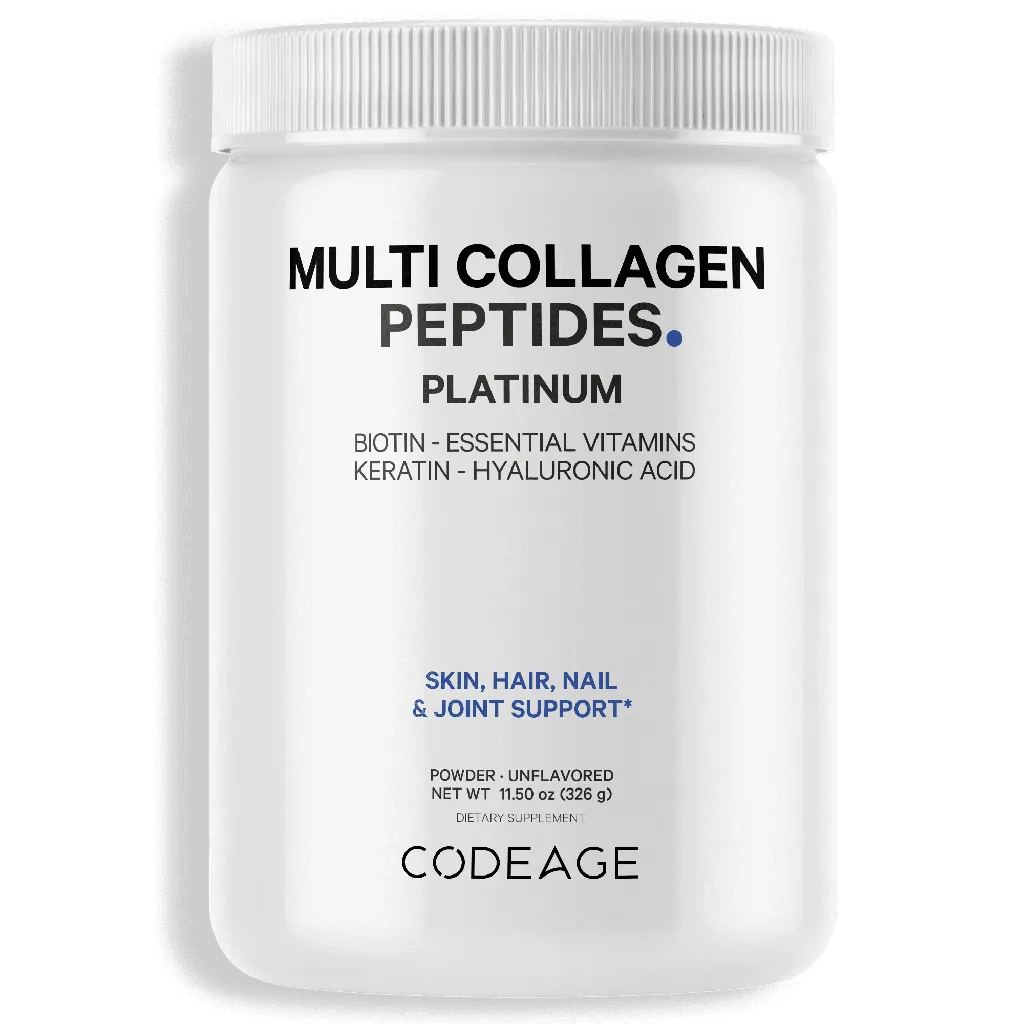Multi Collagen Peptides Powder - Platinum by Codeage