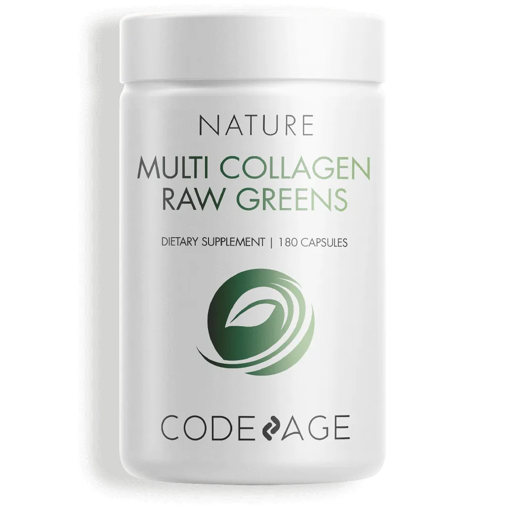 Multi Collagen + Raw Greens by Codeage