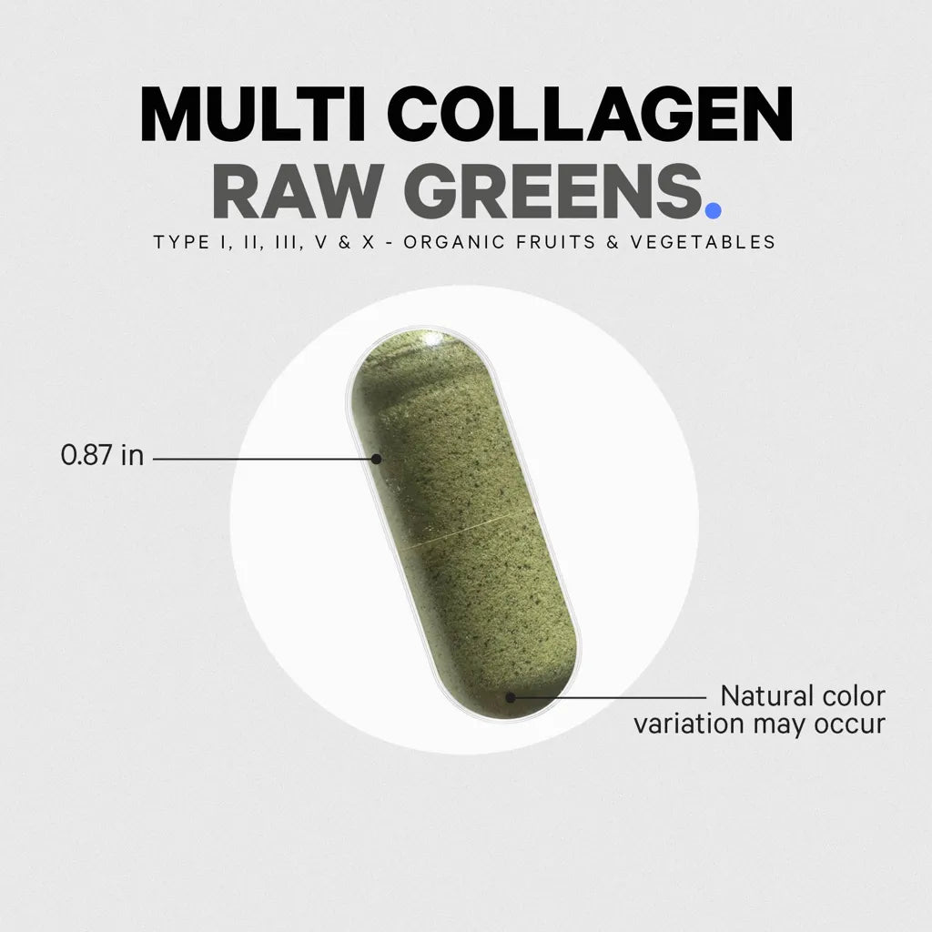 Multi Collagen + Raw Greens by Codeage Example Supplement