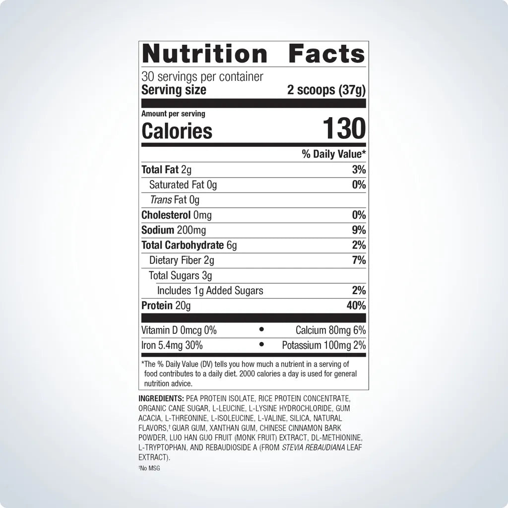 Perfect Protein Pea & Rice by Metagenics