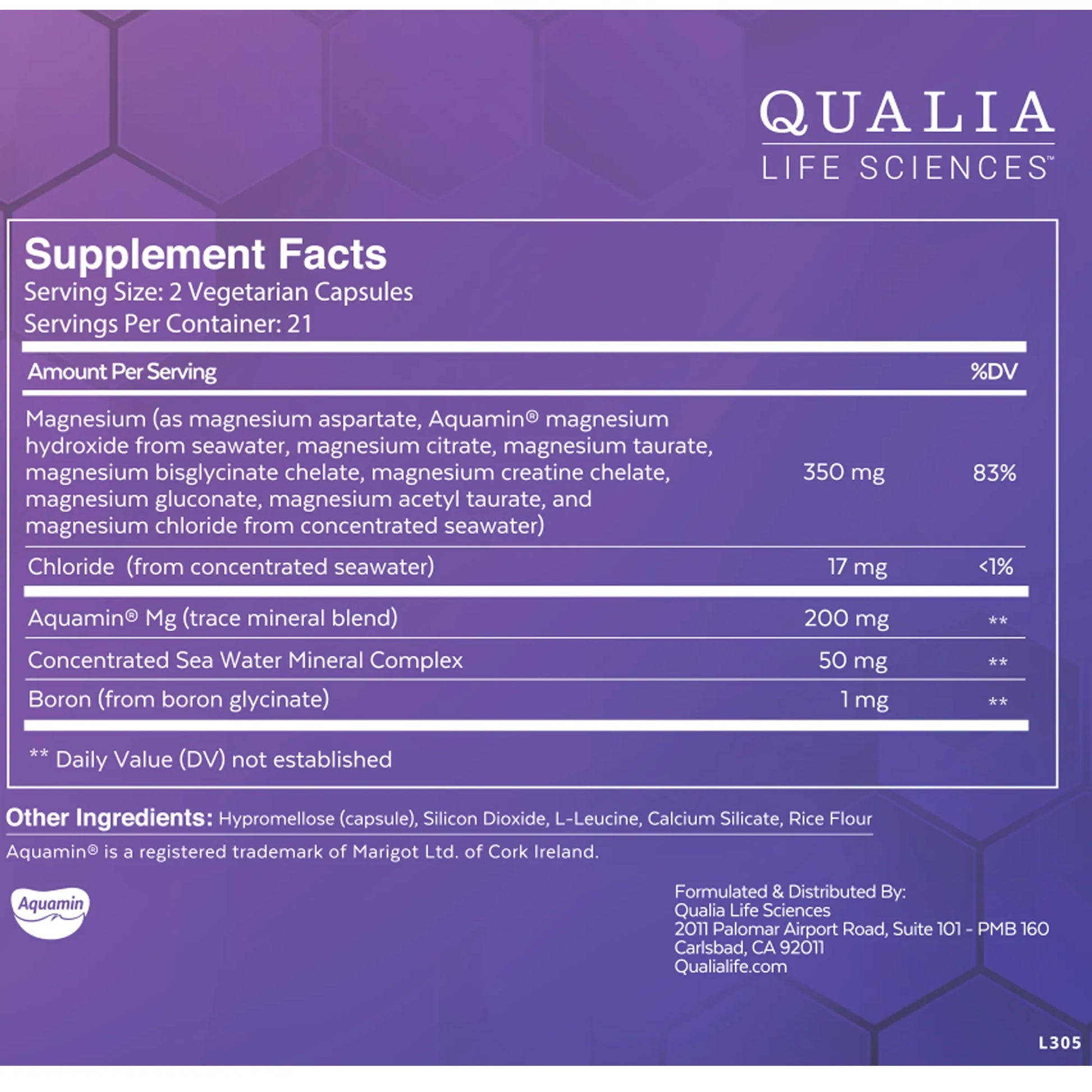 Qualia Magnesium+ by Qualia Life