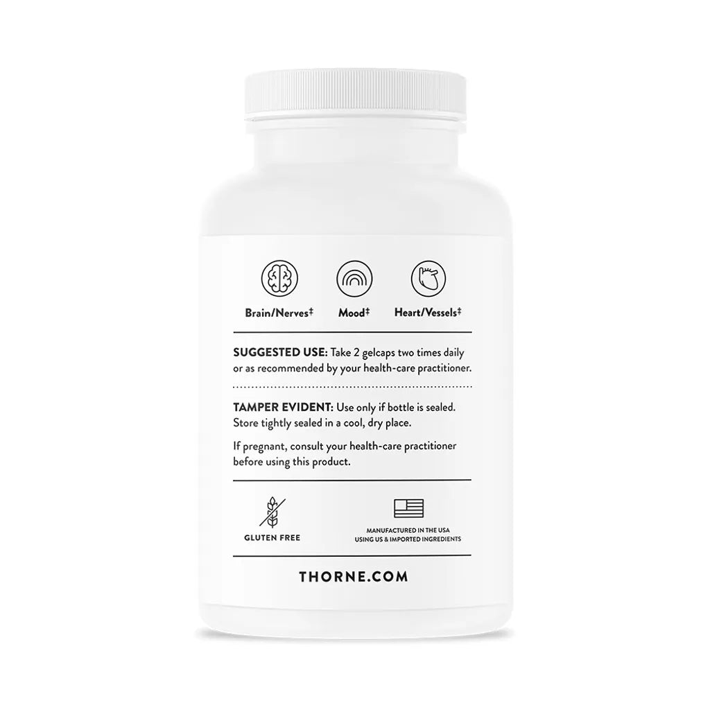 Super EPA Pro by Thorne Bottle Label