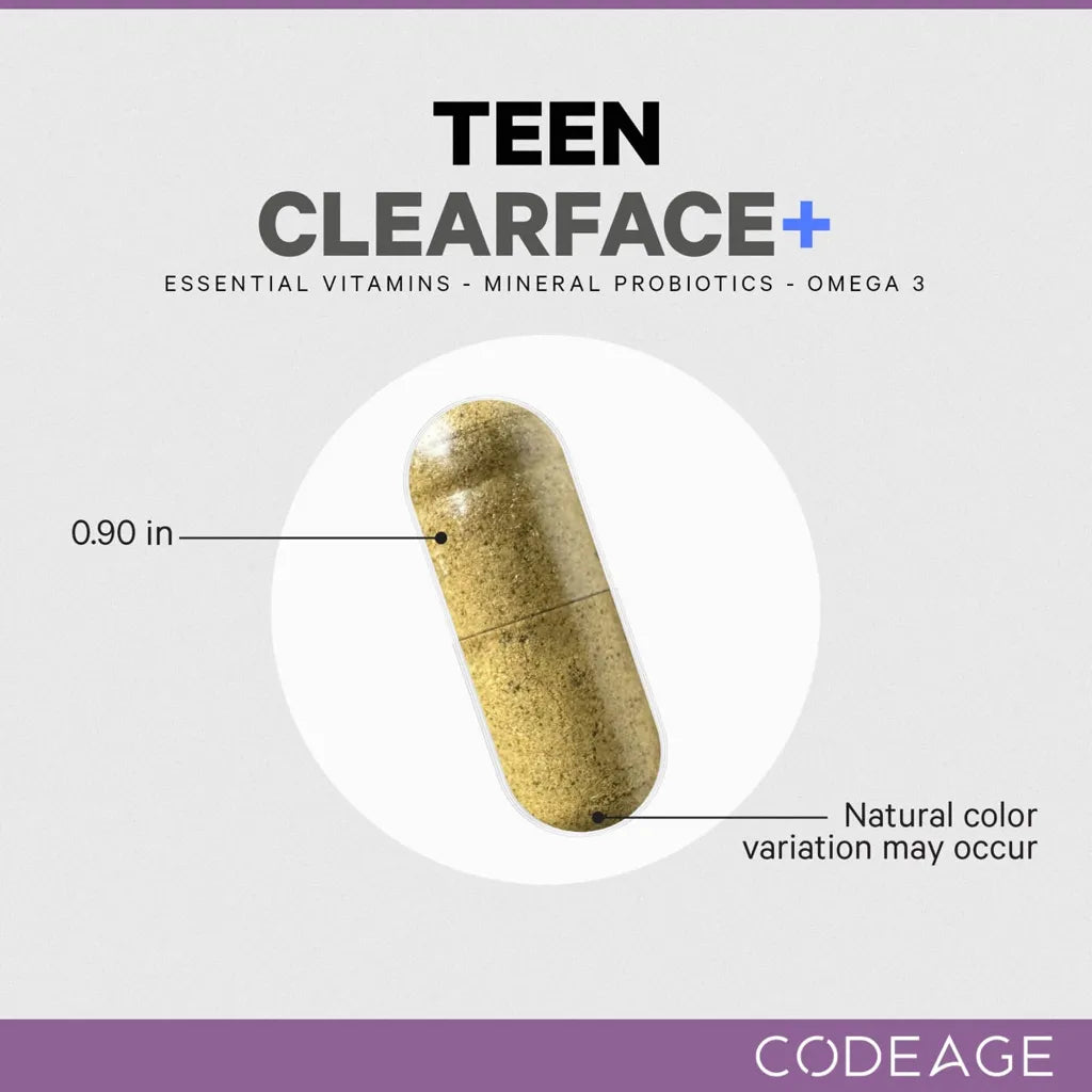 Teen Clearface by Codeage Example Supplement