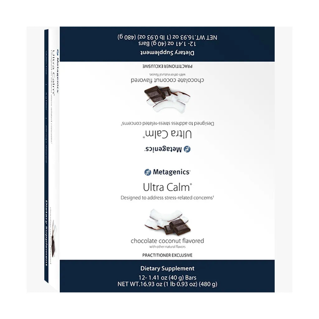 Ultra Calm Bars (Chocolate Coconut) by Metagenics