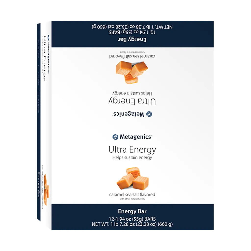 Ultra Energy Bars (Caramel Sea Salt) by Metagenics