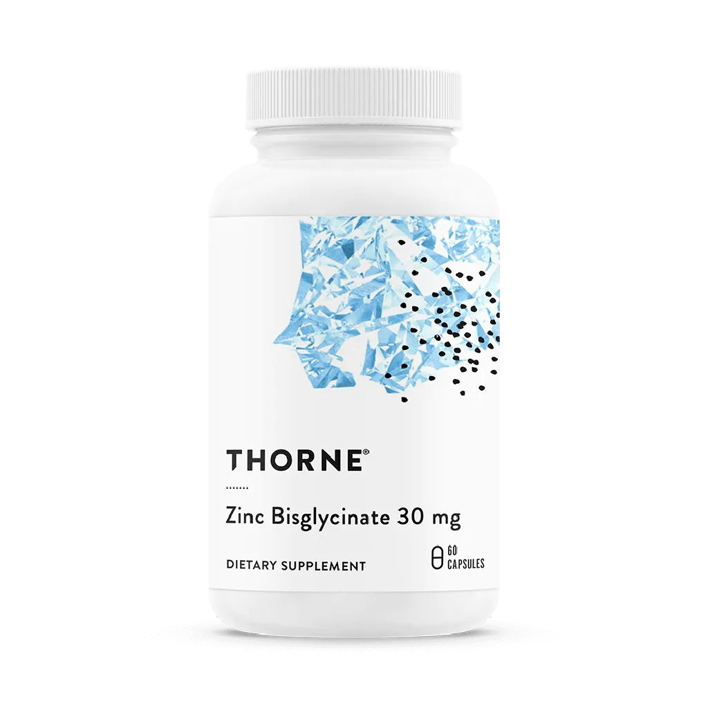 Zinc Bisglycinate 30 mg by Thorne