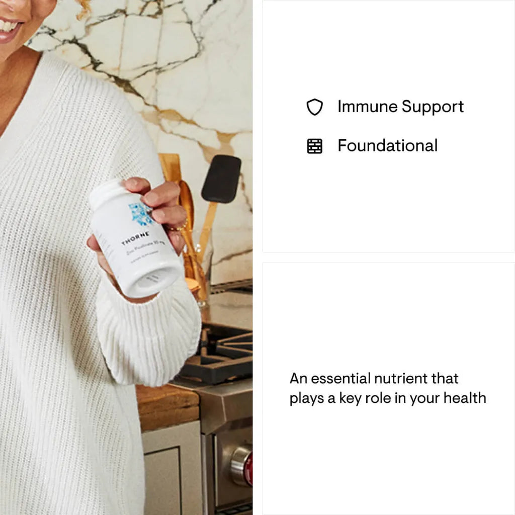 Zinc Picolinate 15 mg by Thorne Graphic